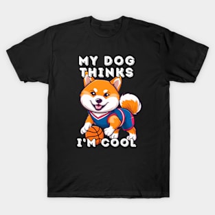 Shiba Inu Basketball T-Shirt